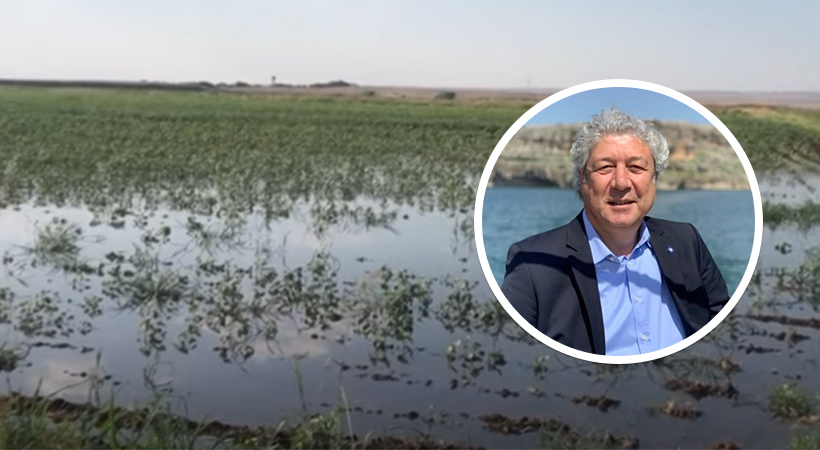 Melik: Taban suyu yükselmiş, tedbir alınmalı