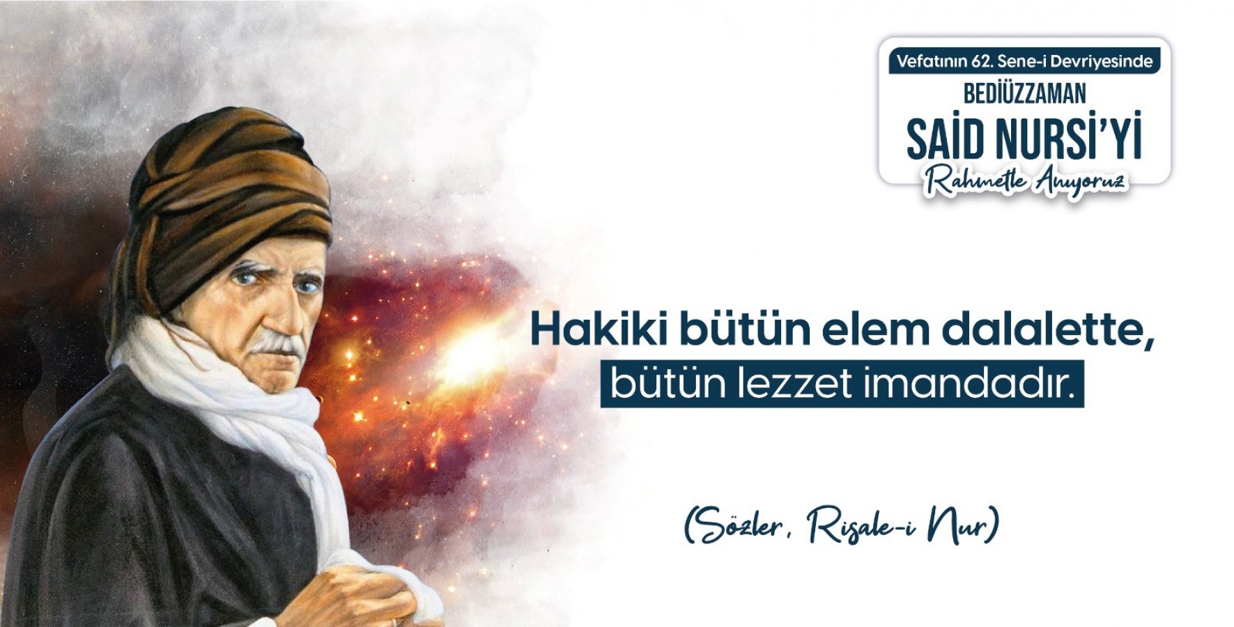 Urfa'daki bilboardlarda Bediüzzaman sözleri