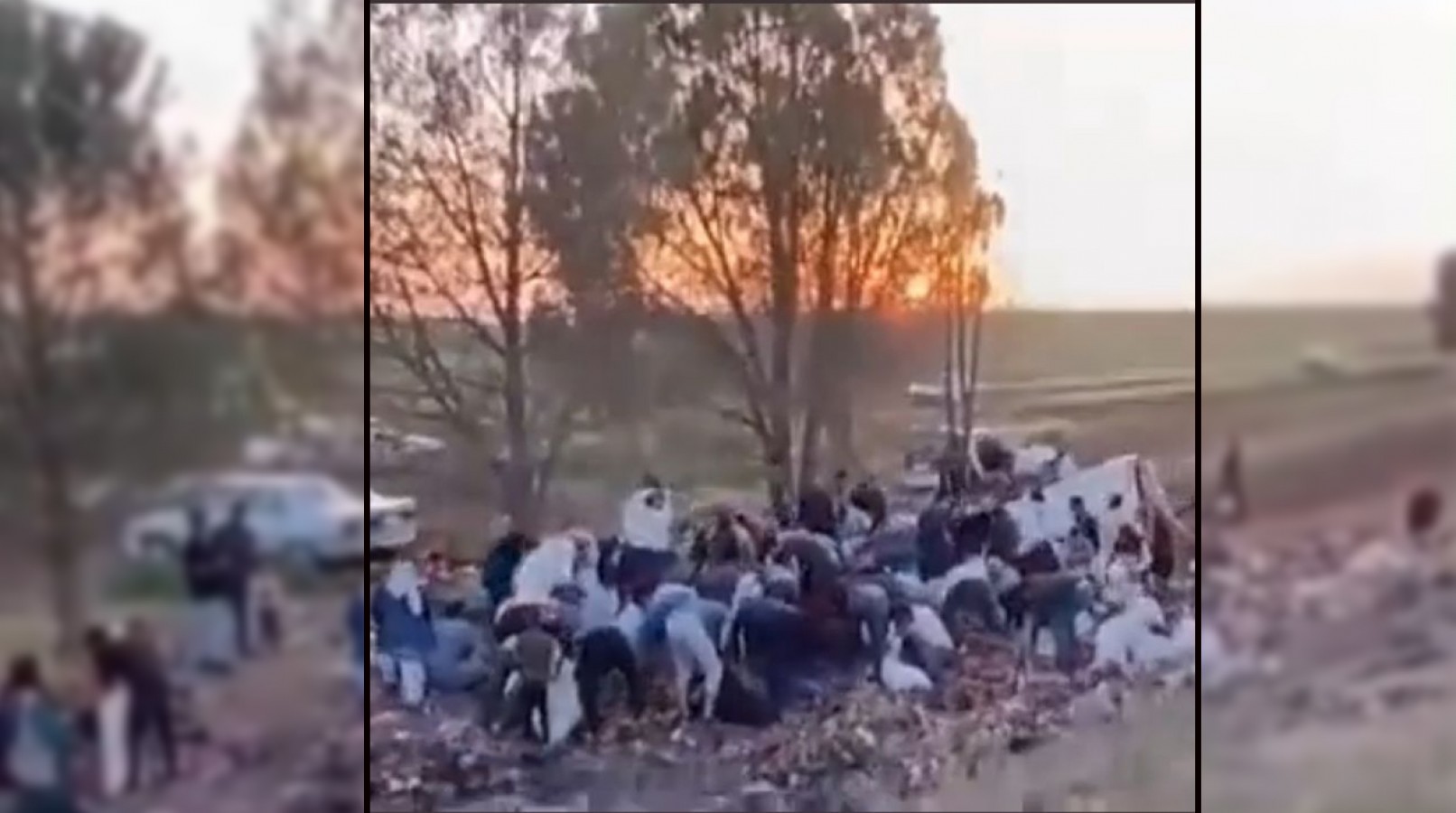 Sürücüyü unutup şekerleri yağmaladılar