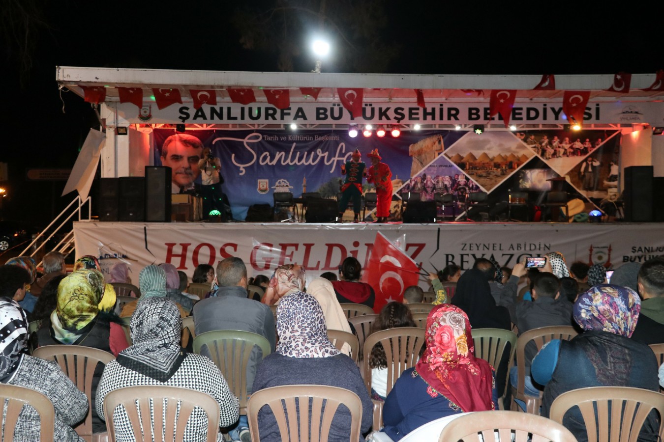 Sanat otobüsünün son durağı Birecik oldu