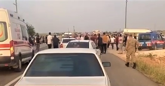 Akçakale'de kaza sonrası kavga