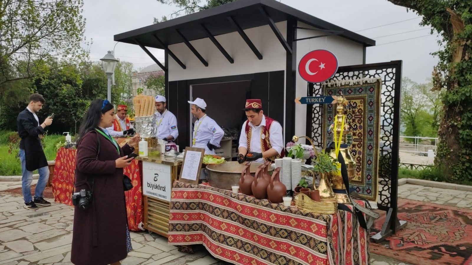 Azerbaycan'da Urfa lezzet festivali