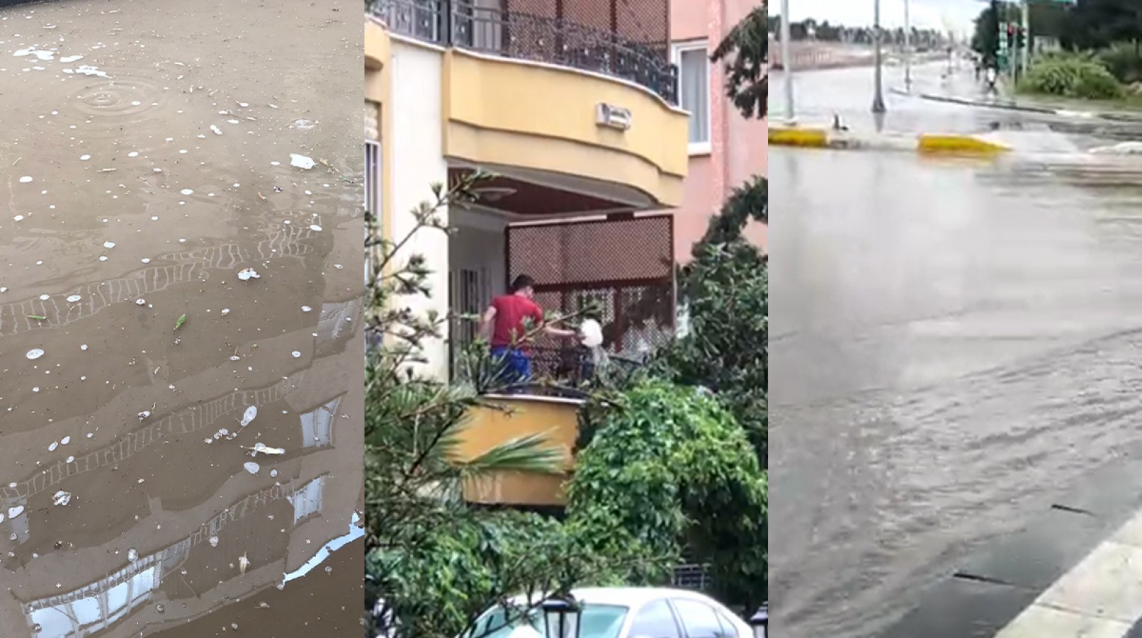 Şanlıurfa'da şiddetli yağmur hayatı olumsuz etkiledi