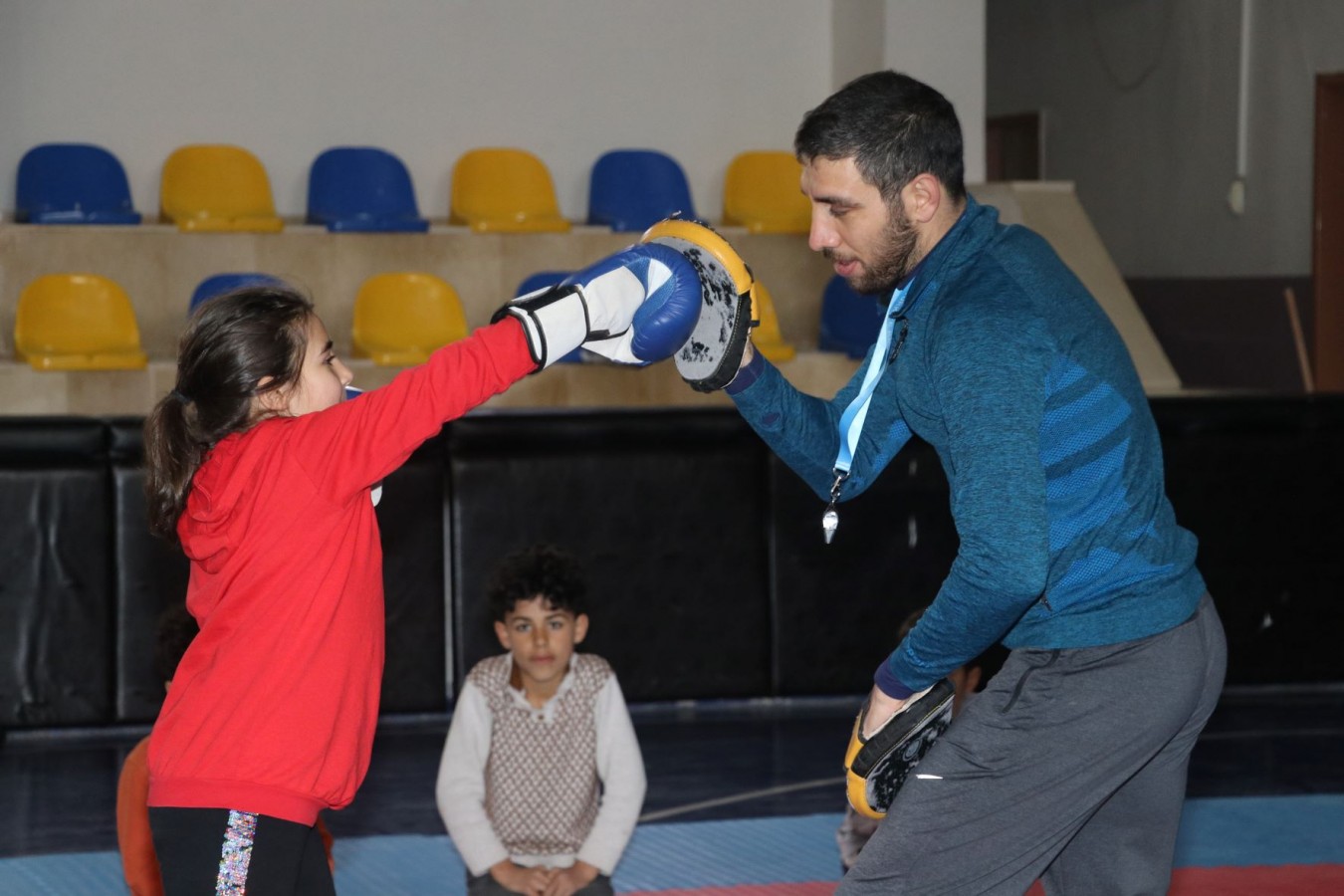 Karaköprü’de geleceğin sporcuları yetişiyor