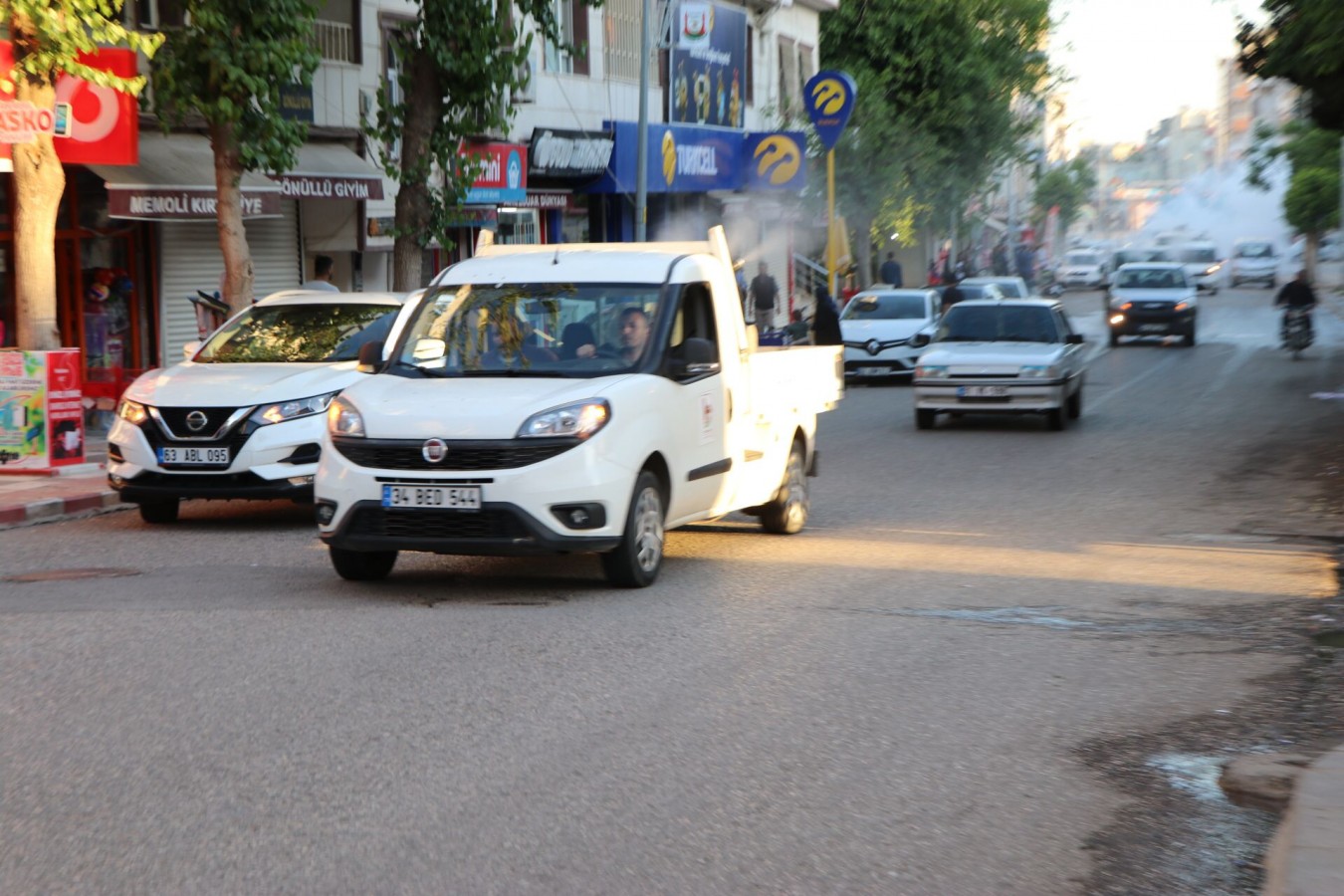 Haşerelere karşı ilaçlama çalışması