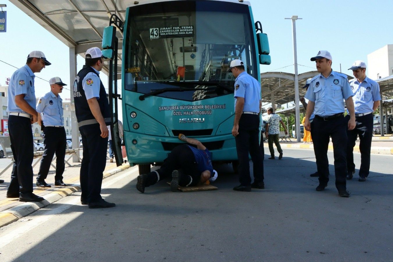 Zabıtadan havalı korna denetimi