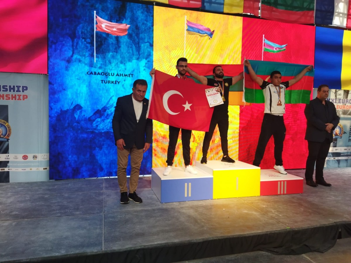 Büyükşehir’in sporcusu Avrupa ikincisi
