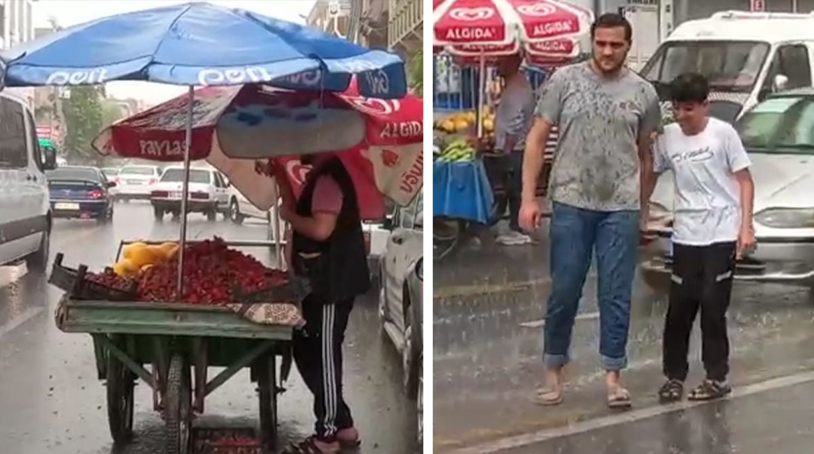 Şanlıurfa'da bu mevsimde beklenmeyen yağmur!