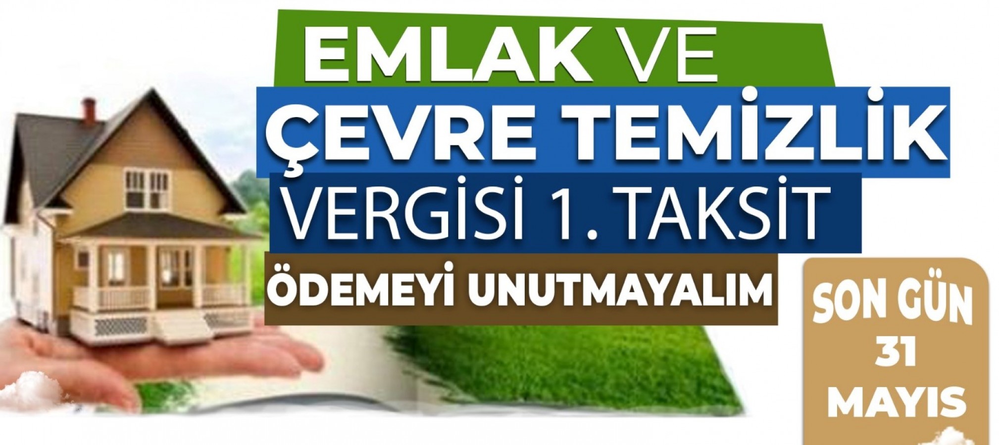 Belediyeden uyarı! Son ödeme günü 31 Mayıs