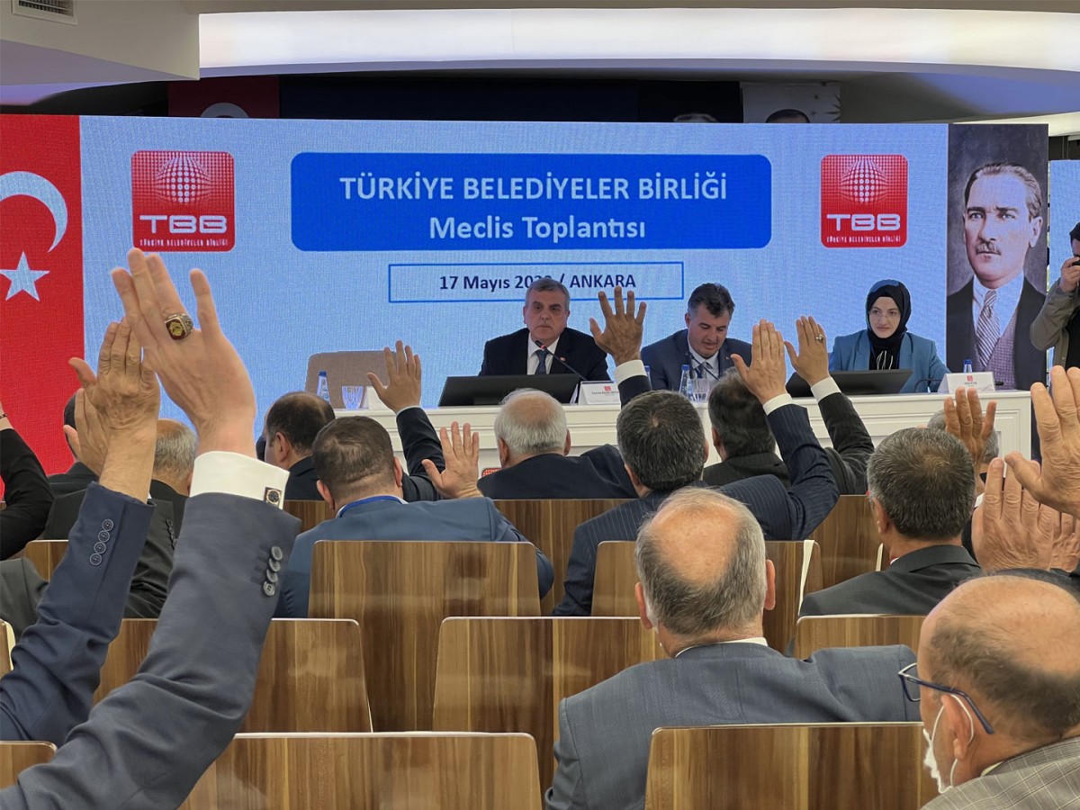 Beyazgül, TBB Meclis Toplantısına başkanlık etti