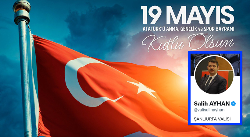 Yeni Şanlıurfa Valisi Ayhan’dan kutlama mesajı