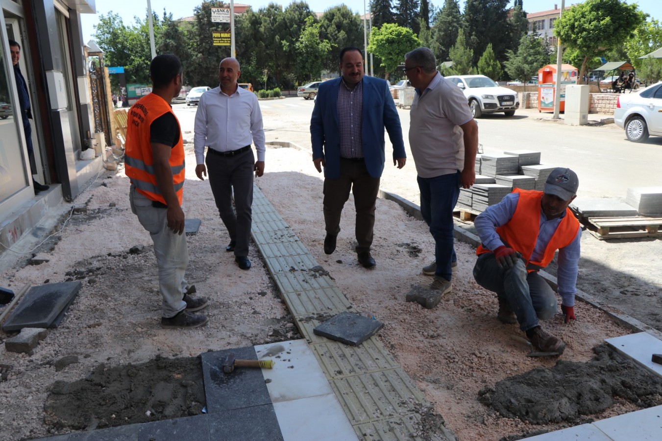 Başkan Ekinci çalışmaları yerinde inceledi