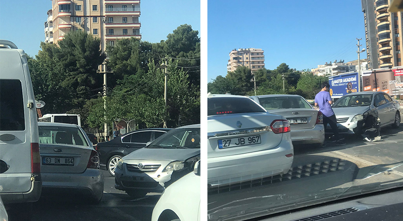 Karaköprü’de sabah saatlerinde kaza!