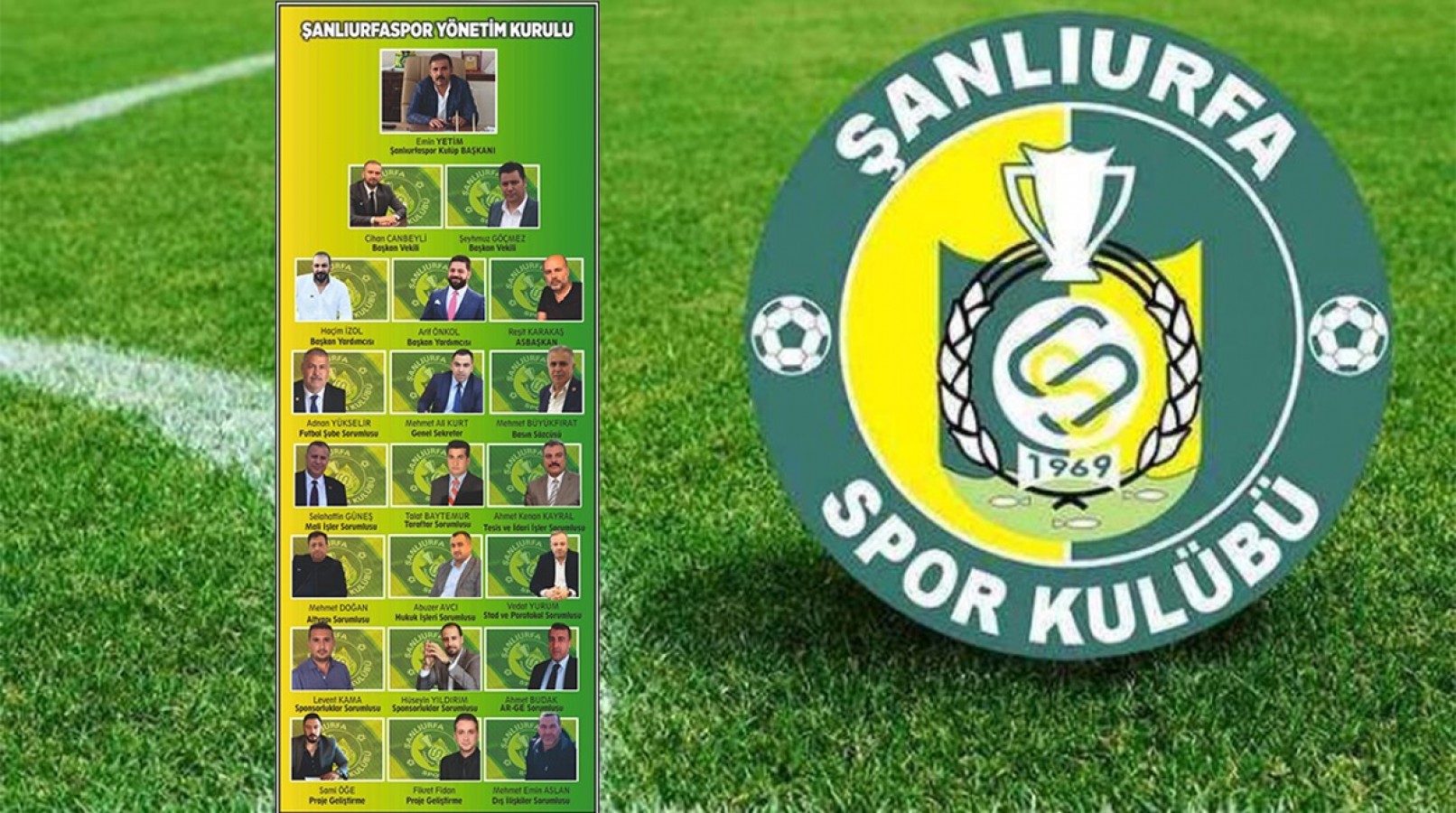 Şanlıurfaspor’da yeni görev dağılımı belli oldu