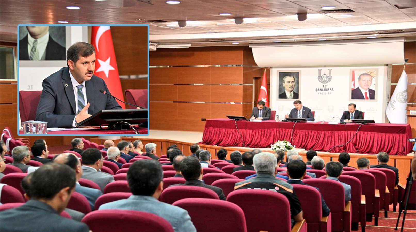 Şanlıurfa Valisi Ayhan'ın tanışma ve değerlendirme toplantıları sürüyor
