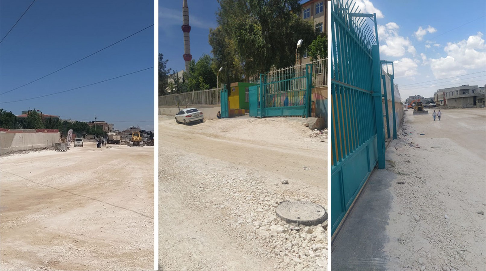 Şanlıurfa'da 'zamansız' yol çalışması yüzünden sınava internetsiz hazırlanıyorlar