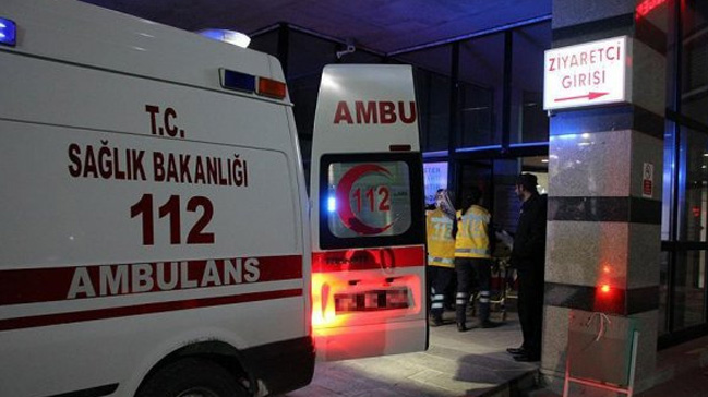 Yüksekten düştü hastanelik oldu!