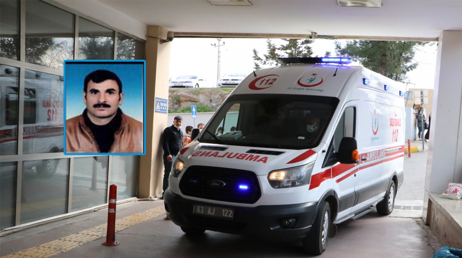 Karaköprü'de yolun karşısına geçen yayaya araç çarptı - EK
