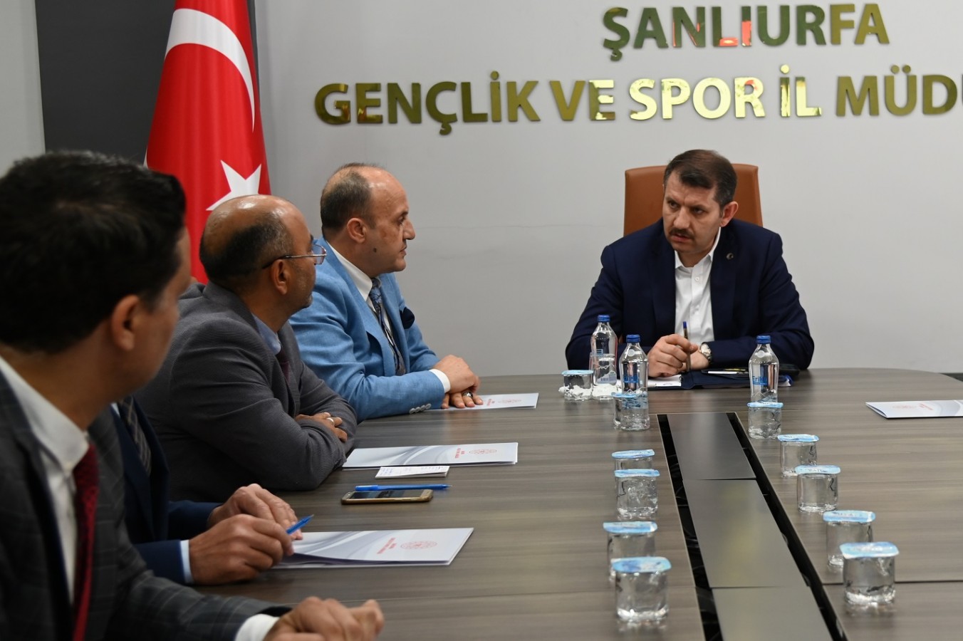Vali Ayhan çalışmalar hakkında brifing aldı