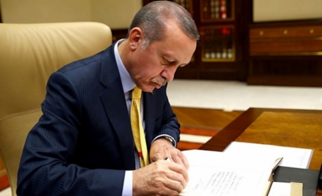 Cumhurbaşkanı Erdoğan 5 üniversiteye rektör atadı