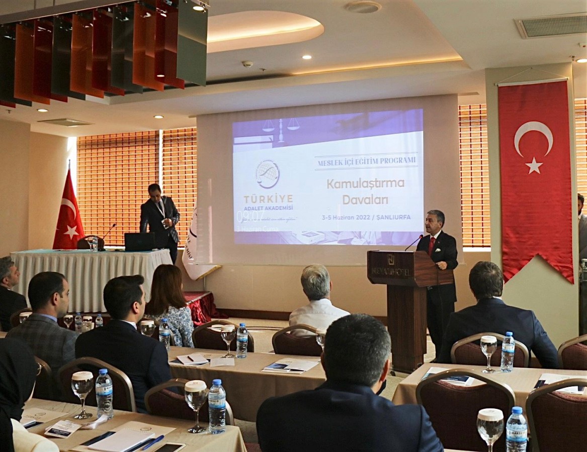 “Kamulaştırma Davaları” konulu meslek içi eğitim Şanlıurfa'da