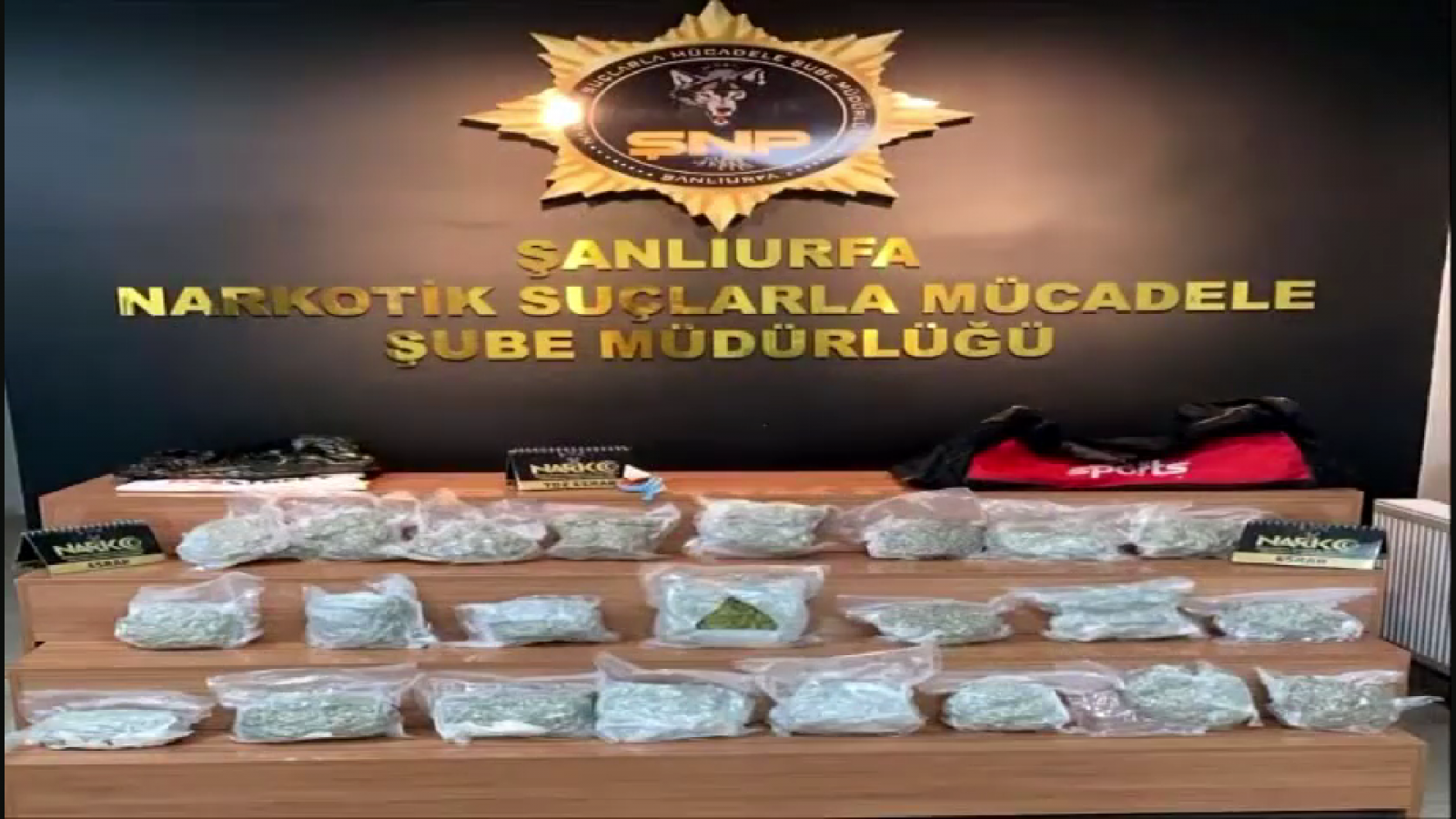 Urfa’da uyuşturucu operasyonu: 24 tutuklama
