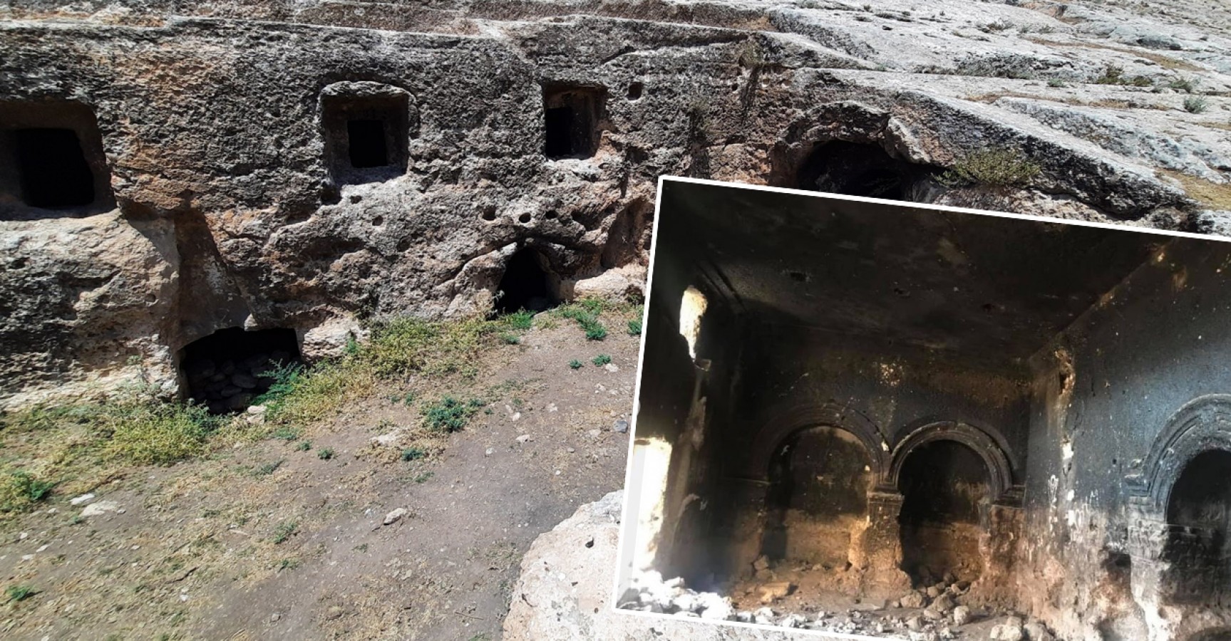 Urfa'da dünyanın ilk manastırında utandıran manzara