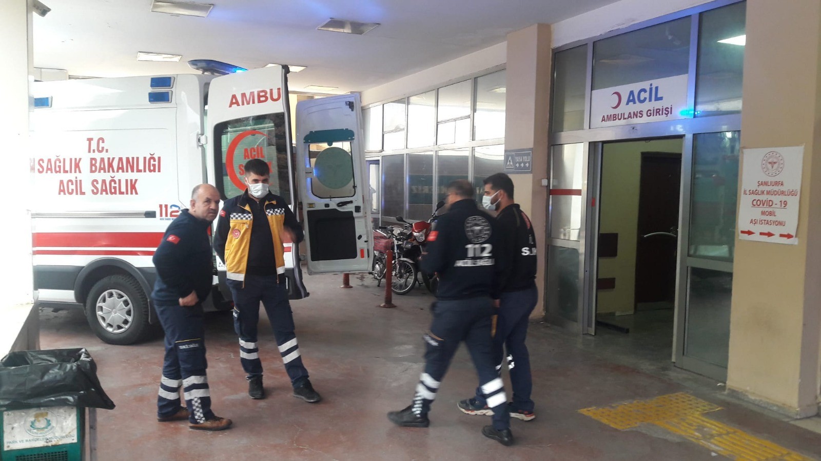 Haliliye'de çocuğa köpek saldırdı!