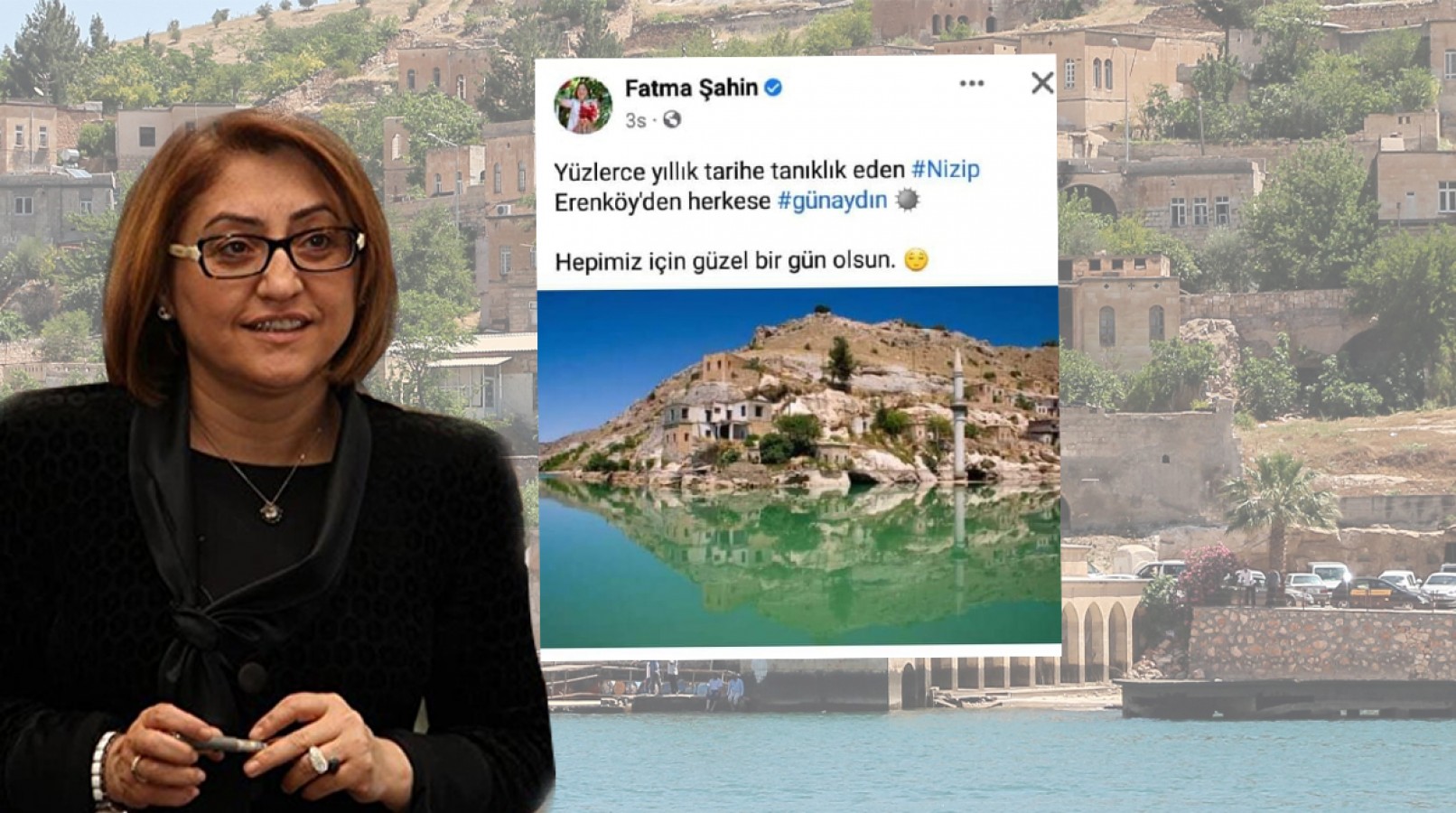 Fatma Şahin Halfeti'yi Gaziantep'e mal etti!