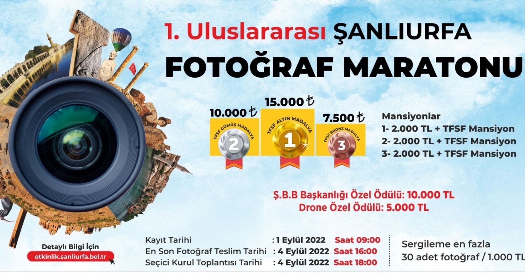 Urfa’da uluslararası fotoğraf maratonu