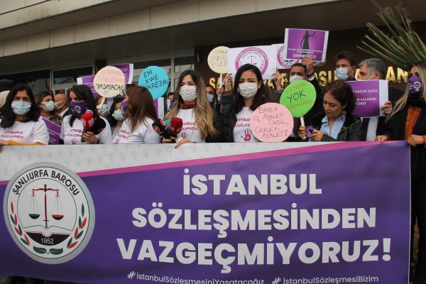 Şanlıurfa Barosu’ndan İstanbul Sözleşmesi’nin feshedilmesine tepki