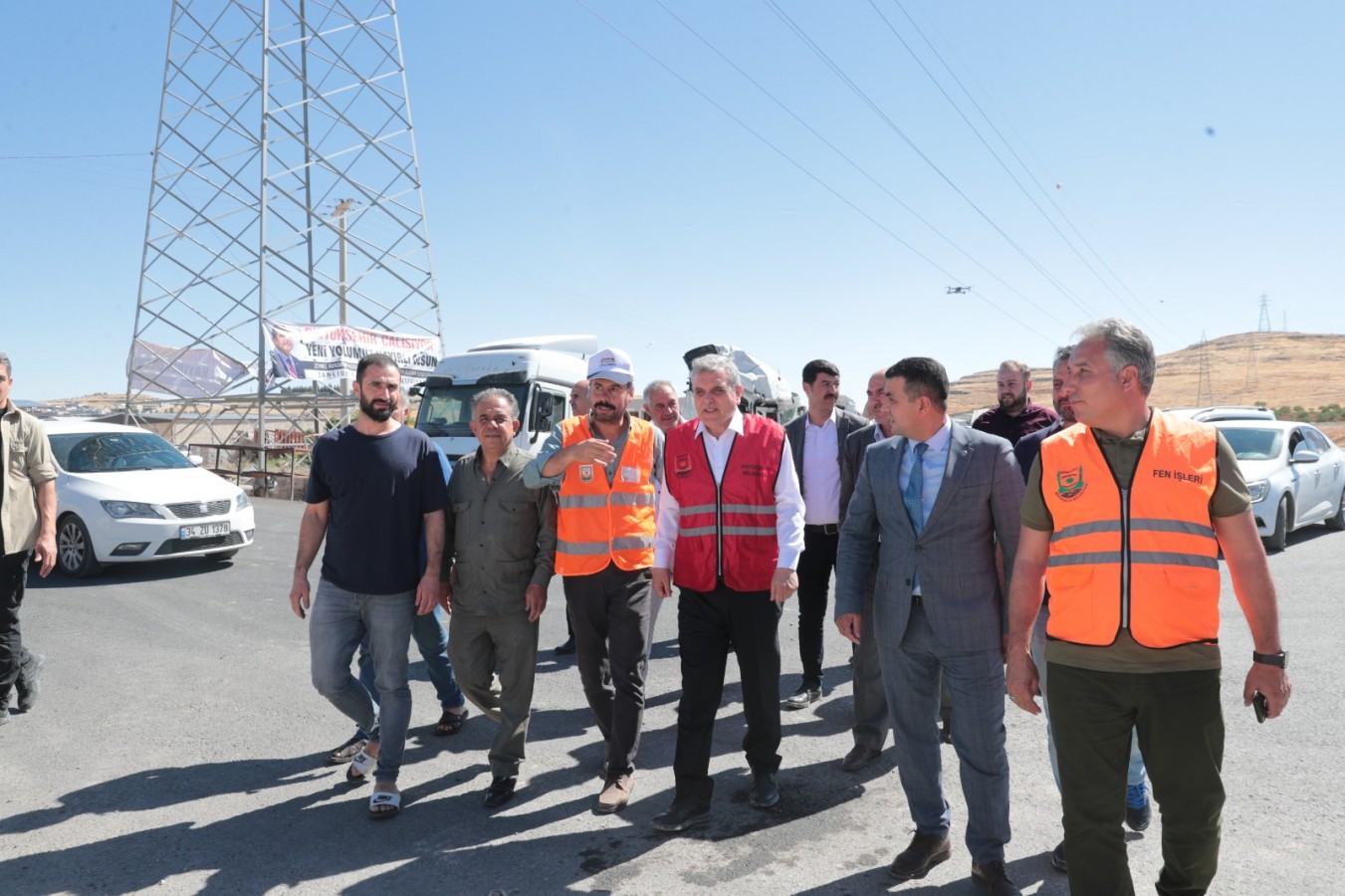 Başkan Beyazgül, yollardaki son durumu inceledi