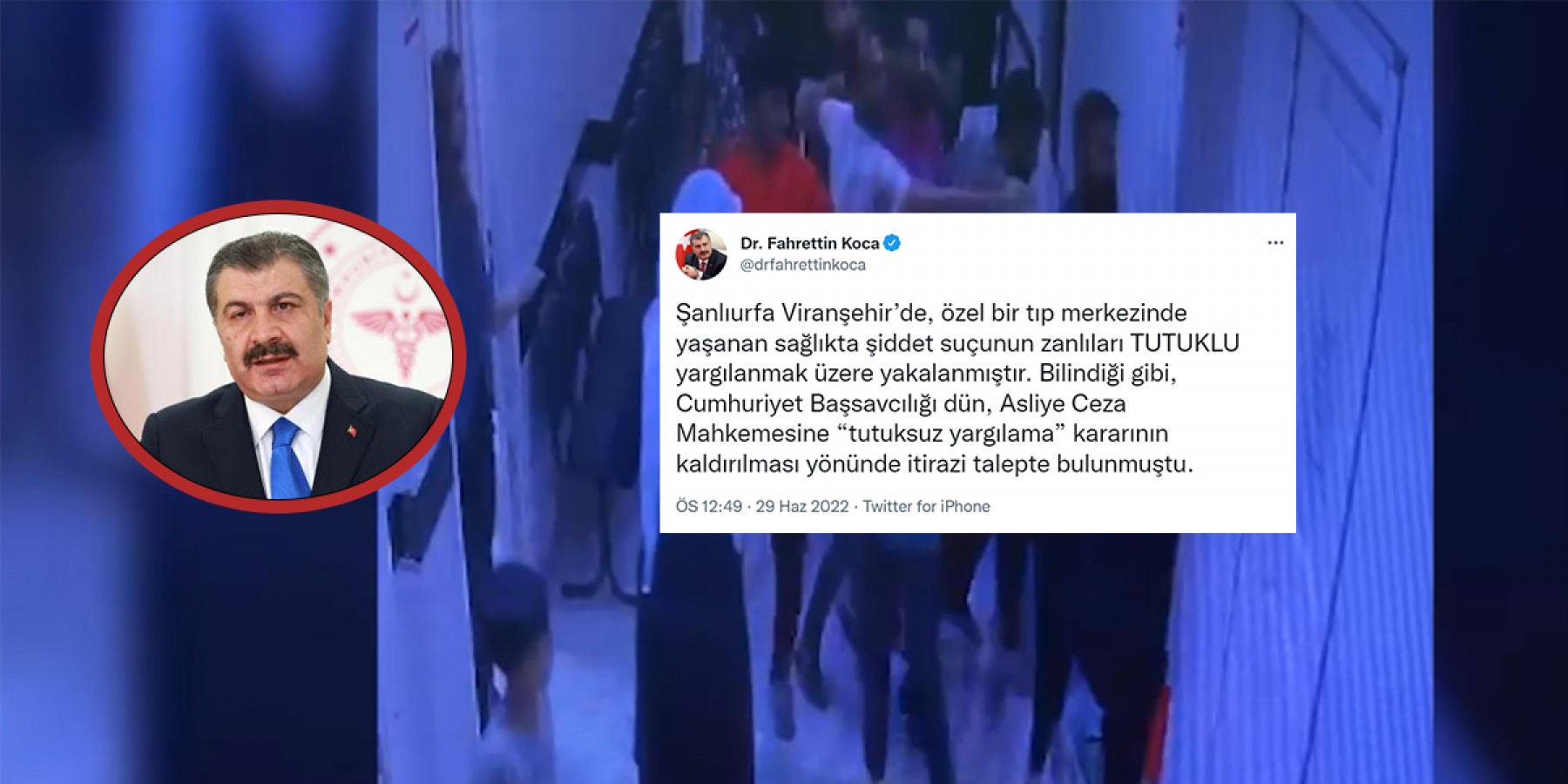 Viranşehir’deki olayla ilgili Bakan Koca’dan flaş açıklama