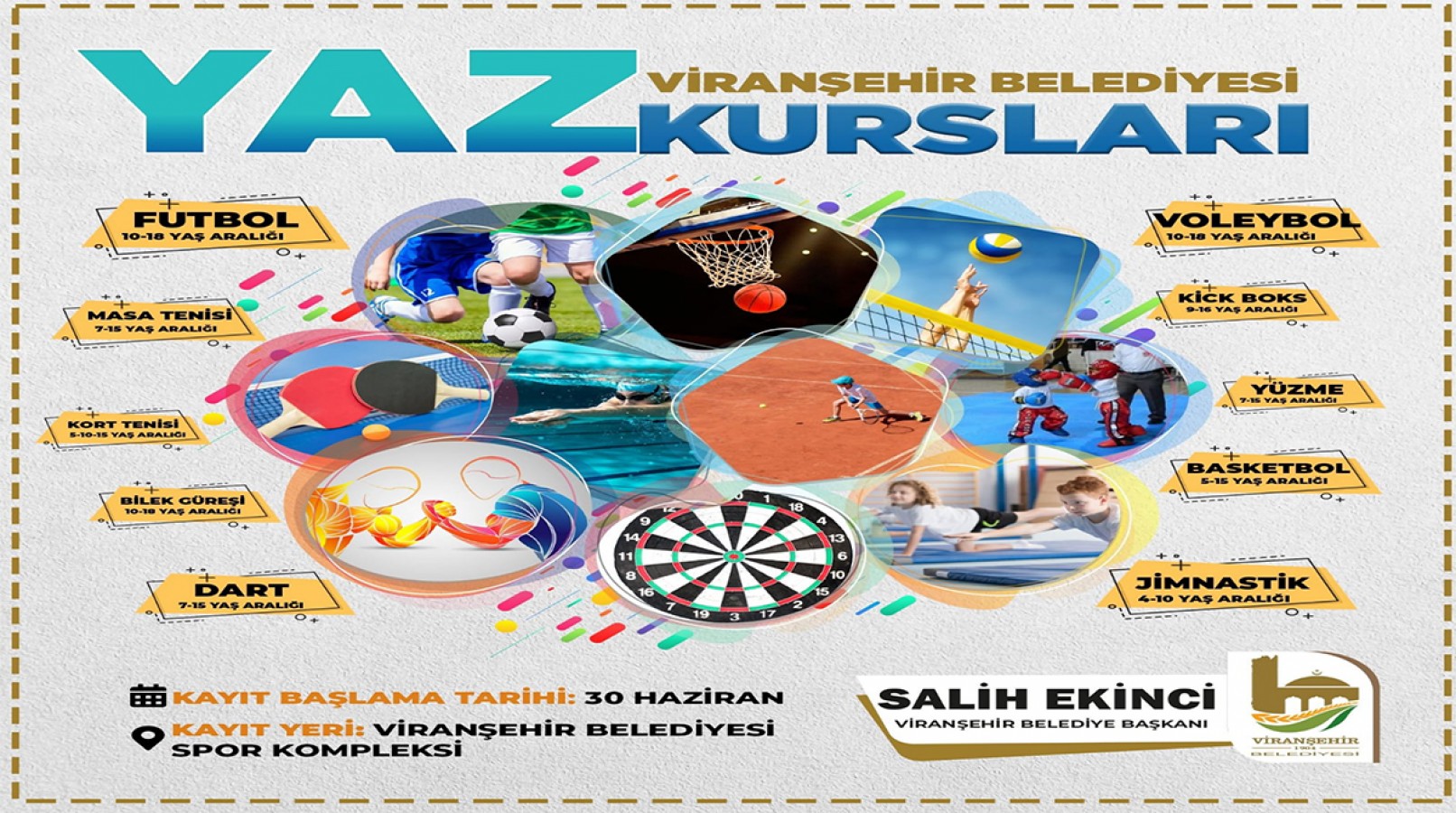 Viranşehir’de yaz kursları kayıtları başladı