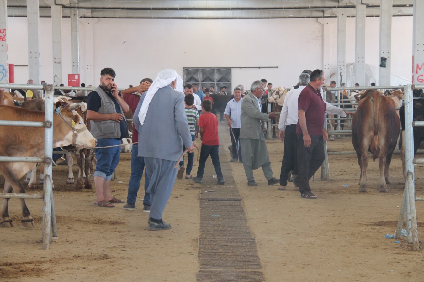 Kurban pazarında geçen yılların hareketliliği yok