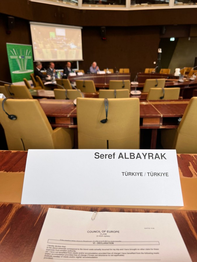 Başkan Albayrak, Türkiye’yi temsilen Avrupa Konseyi'nde!