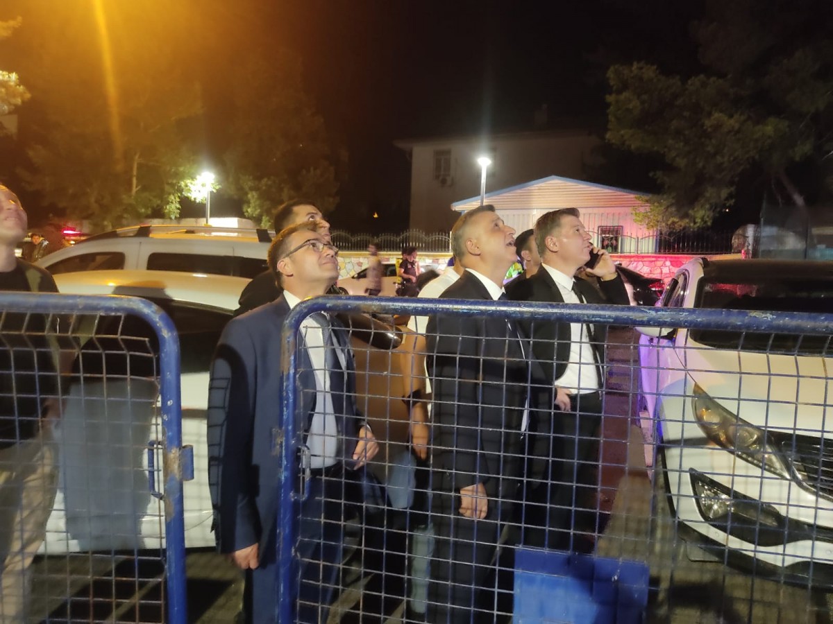 Urfa'da  korkutan olay! Protokol olay yerine koştu