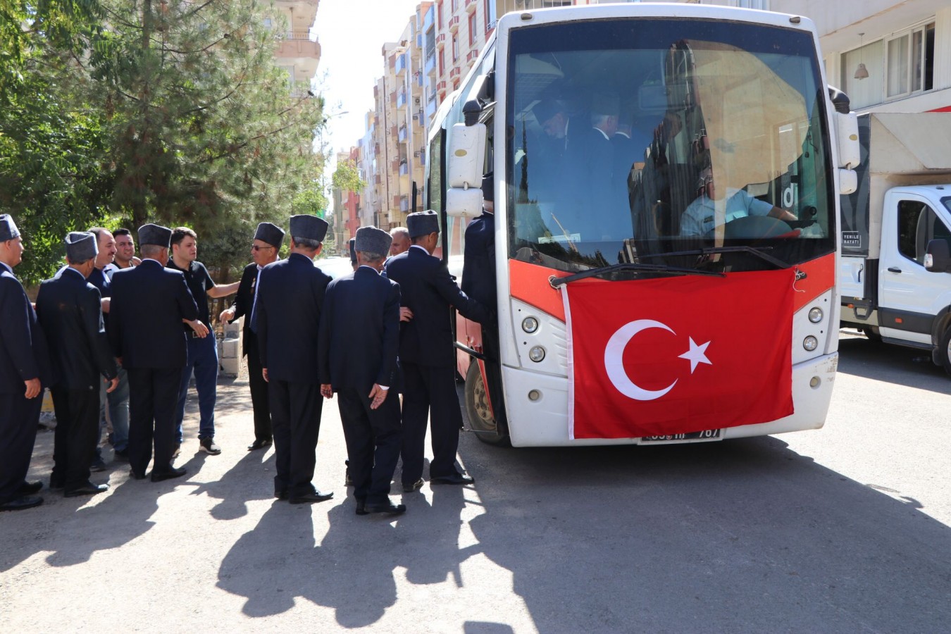 Viranşehir’de gaziler Kıbrıs'a uğurlandı