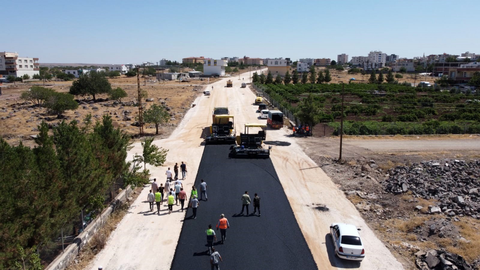 Siverek’te trafiği rahatlatacak alternatif yol hizmete açılıyor