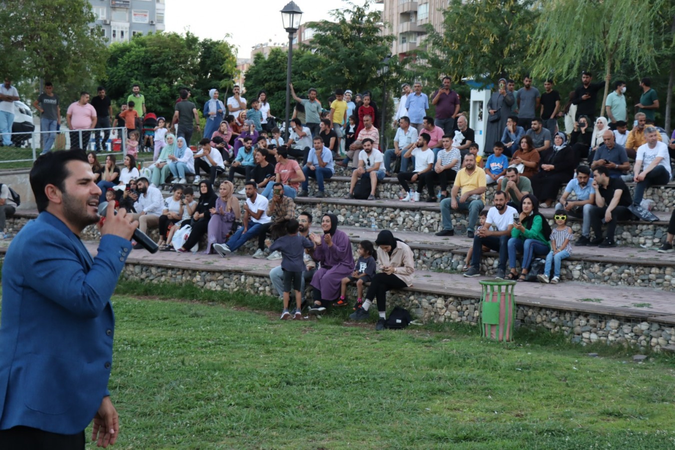 Urfa Ahengi Müzik Topluluğu’ndan açık havada yaz konseri