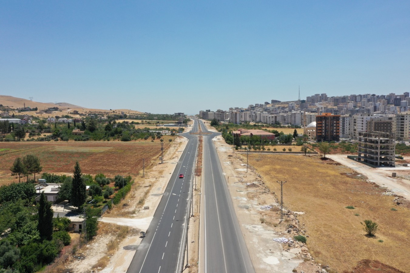 Buluntu Hoca  Bulvarı çift yönlü trafiğe açıldı