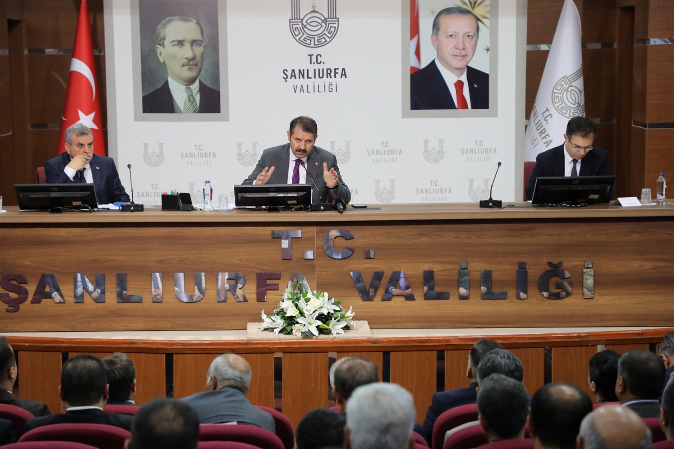 Urfa’da valilikte koordinasyon toplantısı