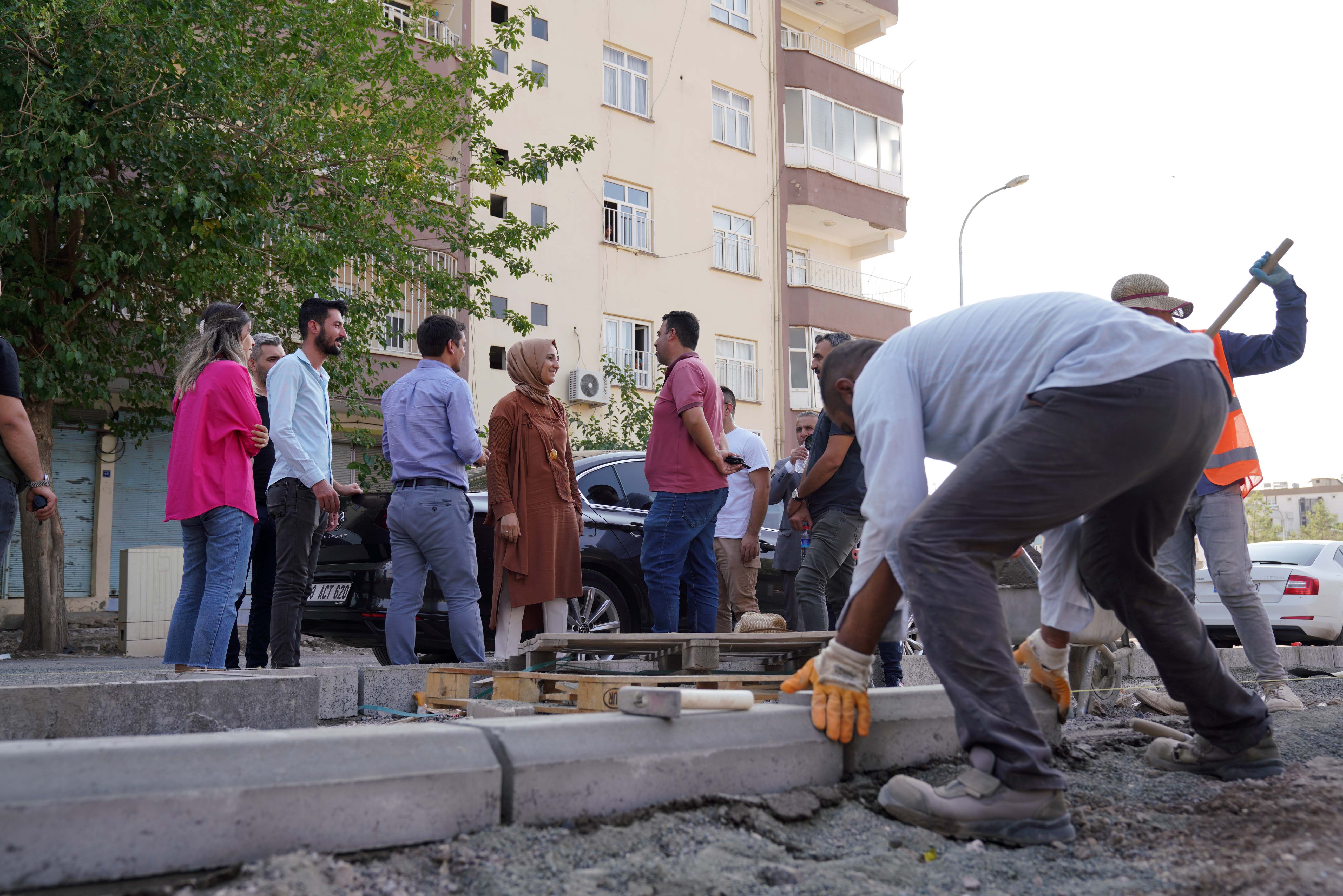 Siverek’te altyapı çalışmaları devam ediyor