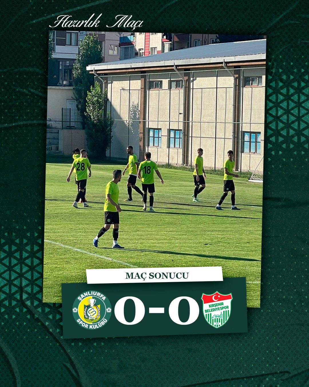 Üçüncü hazırlık maçından gol sesi çıkmadı!