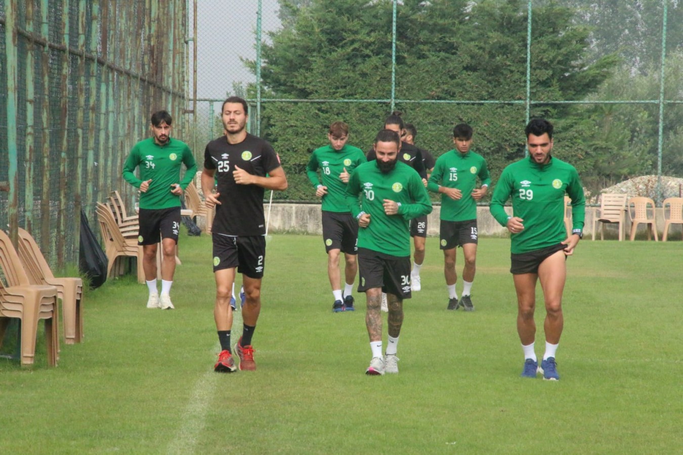 Sarı yeşilli ekibin Bolu kampı sona erdi
