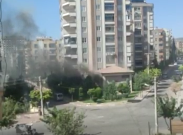 Şanlıurfa’da patlayan trafo paniğe neden oldu!