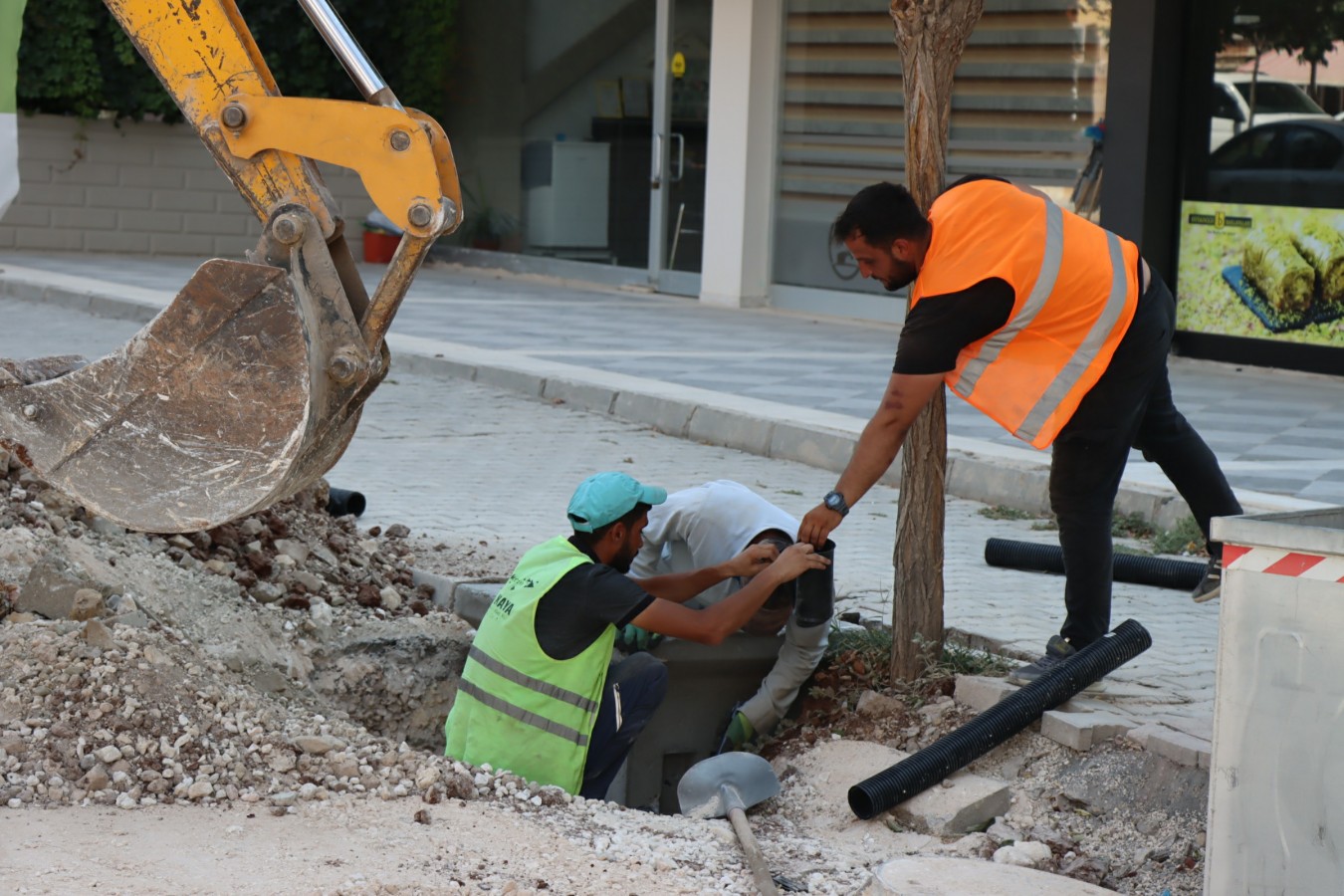Şenevler Mahallesi’nde stabilize serim çalışmalarına başlandı