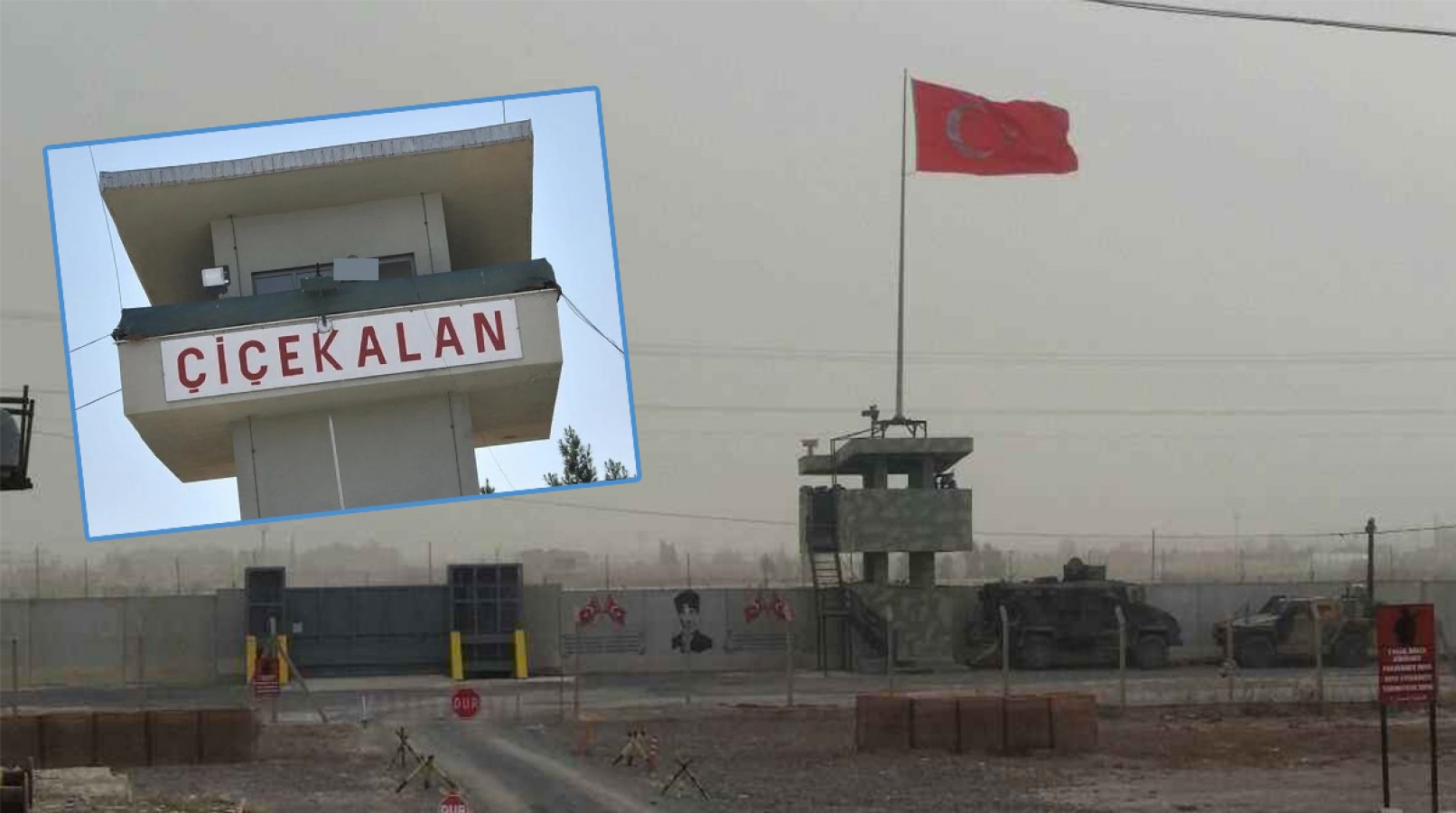 Şanlıurfa’da hudut karakoluna terör saldırısı! 1 şehit 4 yaralı