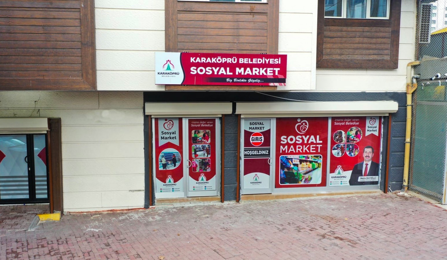 Karaköprü'de sosyal markette binlerce vatandaşın ihtiyacı karşılanıyor