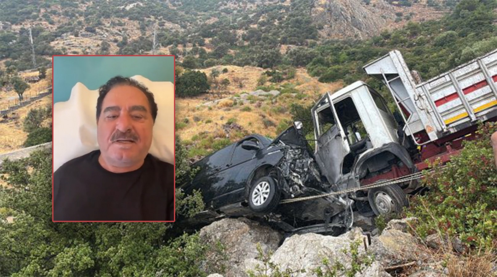 Kaza geçiren İbrahim Tatlıses'ten ilk açıklama